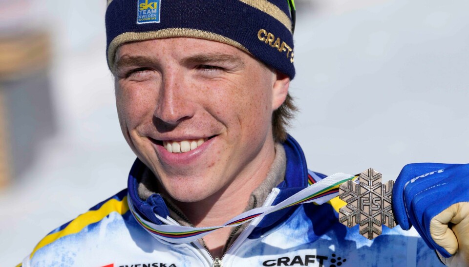 William Poromaa har blitt syk og får ikke femmila i Holmenkollen. William Poromaa har blitt syk. Foto: Darko Bandic / AP / NTB