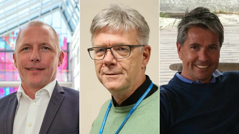 Klinikkleder Andreas Matussek ved klinikk for laboratoriemedisin (t.v.), avdelingsleder Truls Simensen vedavdeling for rettsmedisinske fag og advokat Arne Moland ved juridisk avdeling – alle tilknyttet Oslo universitetssykehus. Klinikkleder Andreas Matussek ved klinikk for laboratoriemedisin (t.v.), avdelingsleder Truls Simensen vedavdeling for rettsmedisinske fag og advokat Arne Moland ved juridisk avdeling – alle tilknyttet Oslo universitetssykehus.