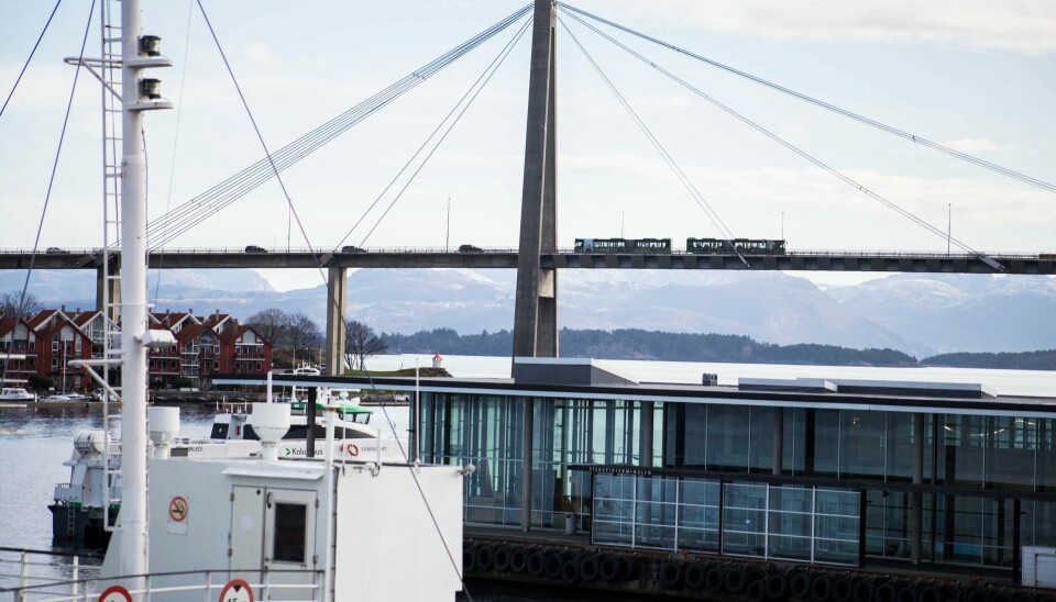 Det var en arbeidsulykke på Bybrua i Stavanger torsdag morgen. Stavanger bybru