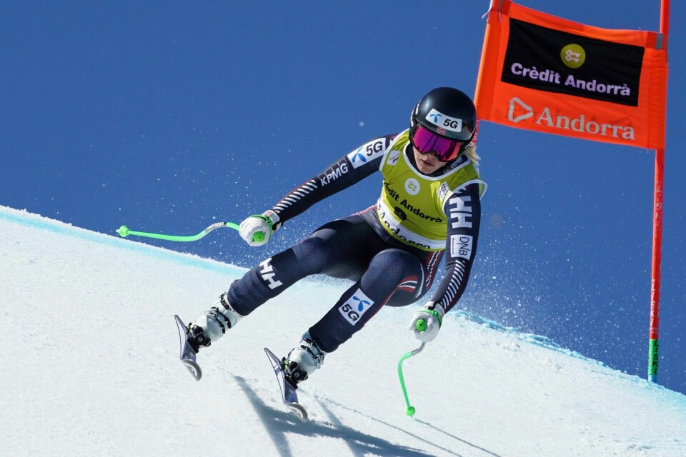 Kajsa Vickhoff Lie klarte ikke å følge opp triumfen fra Kvitfjell. Kajsa Vickhoff Lie klarte ikke å følge opp triumfen fra Kvitfjell. Foto: Giovanni Zenoni / AP / NTB