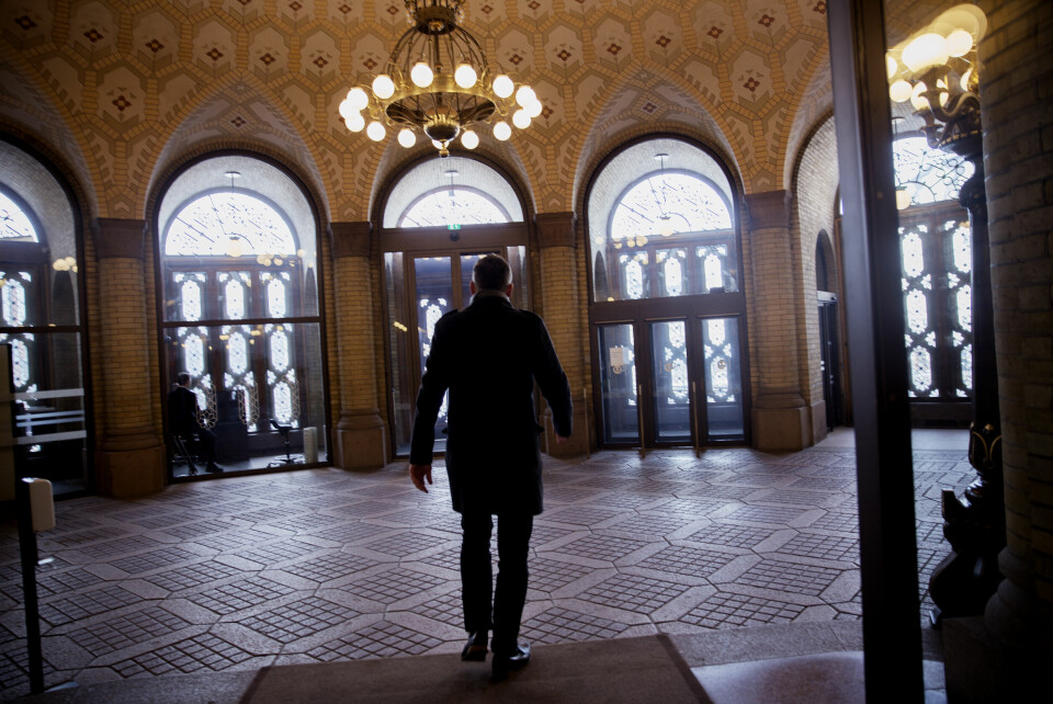 Audun Lysbakken går av som partileder, men skal sitte på Stortinget til valget i 2025. Audun Lysbakken