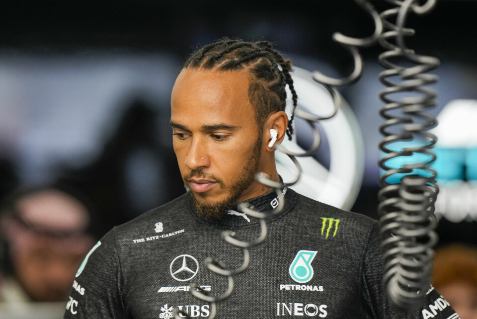 Lewis Hamilton. Lewis Hamilton har aldri sett en raskere bil enn årets Red Bull-bil i Formel 1. Foto: Luca Bruno / AP / NTB