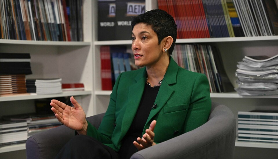 Tirana Hassan ble denne uka kunngjort som ny sjef i organisasjonen Human Rights Watch (HRW). Her fra et intervju i januar. Tirana Hassan ble denne uka kunngjort som ny sjef i organisasjonen Human Rights Watch (HRW). Her fra et intervju i januar.