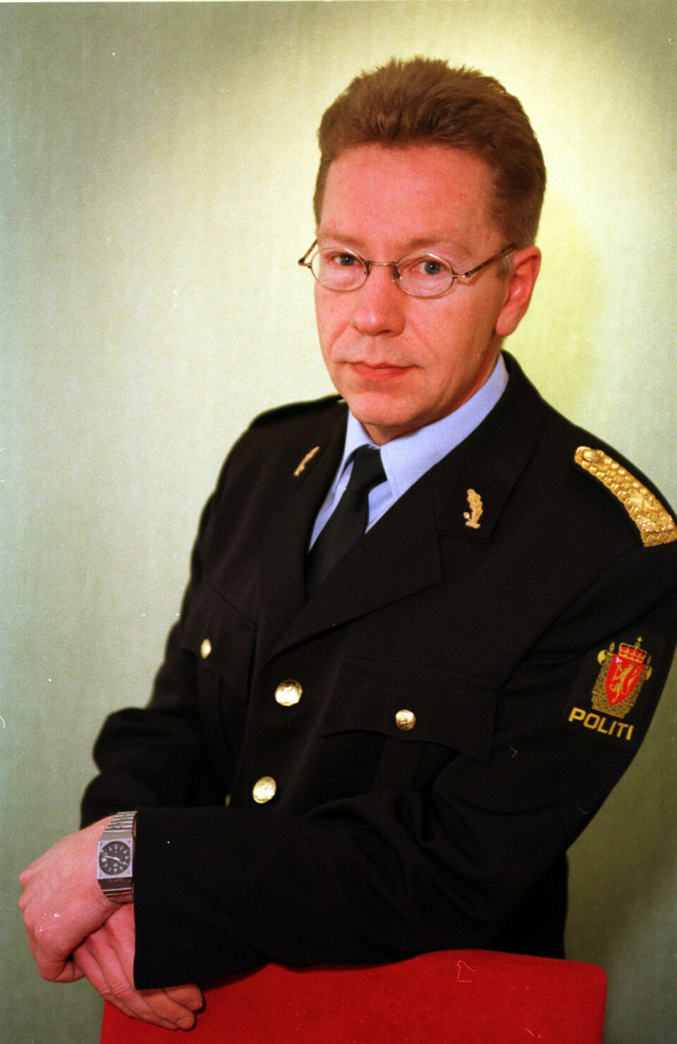 Visepolitimester i Oslo, Roger Andresen, fotografert i 1998. Visepolitimester i Oslo, Roger Andresen, fotografert i 1998.