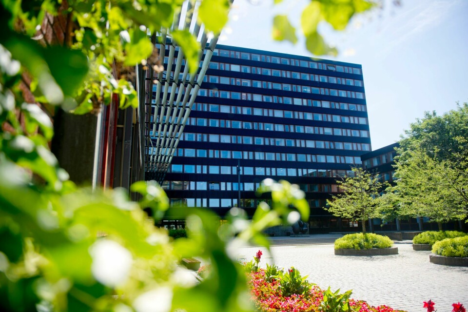 Eilert Sundts hus (SV-bygningene) på Blindern i Oslo. Universitetet i Oslo er det høyest rangerte av de seks norske universitetene som er med i THE-kåringen. Eilert Sundts hus (SV-bygningene) på Blindern i Oslo. Universitetet i Oslo er det høyest rangerte av de seks norske universitetene som er med i THE-kåringen. Foto: Jon Olav Nesvold / NTB