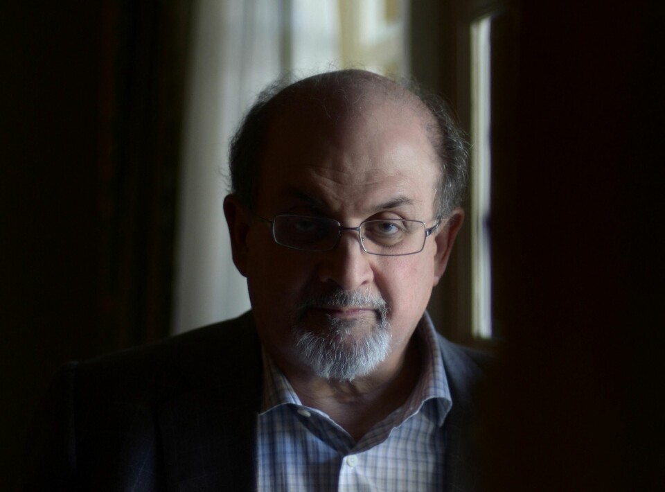 Salman Rushdie fotografert i 2013. Salman Rushdie fotografert i 2013.
