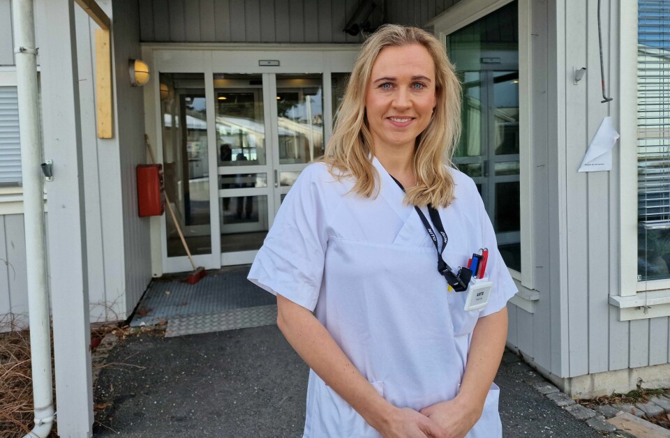 Sykepleier Aiste Venclovaite (36) jobber i hjemmetjenesten i Drammen kommune. Sykepleier Aiste Venclovaite (36) jobber i hjemmetjenesten i Drammen kommune.