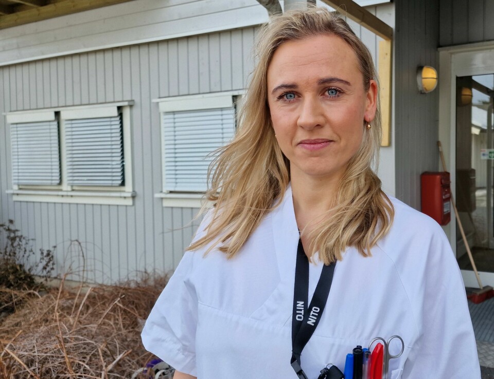 Sykepleier Aiste Venclovaite (36) kom som nyutdannet til Norge fra Litauen. Sykepleier Aiste Venclovaite (36) kom som nyutdannet til Norge fra Litauen.