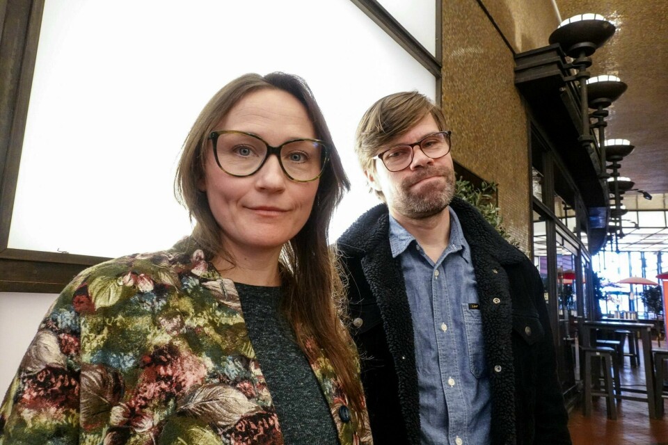 Artistene Marte Wulff og Einar Flaa vil skape klimaengasjement blant musikerkollegene gjennom foreningen Spillerommet. Marte Wulff og Einar Flaa