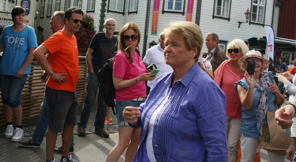 Gro Harlem Brundtland er på Arendalsuka og Dagsavisen møtte henne fredag.