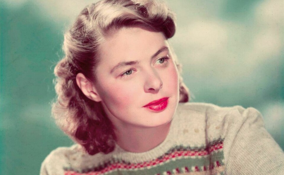 Ingrid Bergman er fortsatt regnet som en av verdens største skuespillere gjennom tidene, og blant de vakreste. Filmen «Jeg er Ingrid» går nå på norske kinoer, og Cinemateket viser den også sammen med en rekke av Bergmans klassiske filmer. FOTO: CINEMATEKET Ingrid Bergman er fortsatt regnet som en av verdens største skuespillere gjennom tidene, og blant de vakreste. Filmen «Jeg er Ingrid» går nå på norske kinoer, og Cinemateket viser den også sammen med en rekke av Bergmans klassiske filmer. FOTO: CINEMATEKET