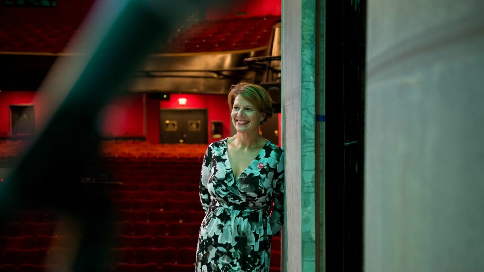 Arbeiderpartiets ordførerkandidat, Tone Tellevik Dahl, vil støtte Oslos eget teater. FOTO: FRØYDIS FALCH URBYE
