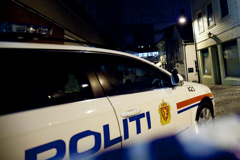 Gutt var ute og kjørte
