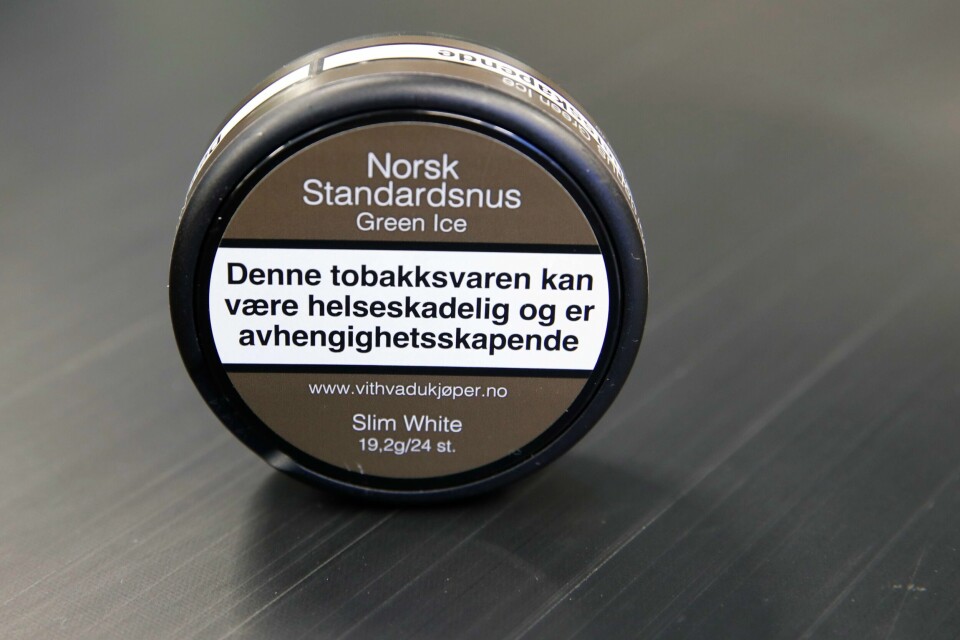 Illustrasjonsfoto. Andelen unge kvinner som snuser øker. Foto: Terje Bendiksby / NTB