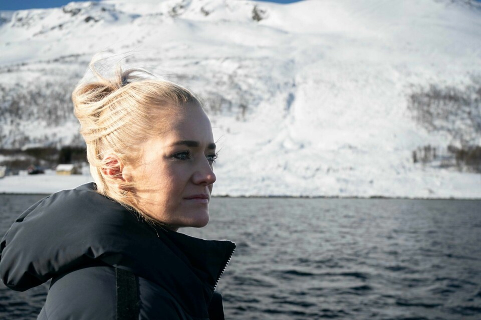 Beredskapsminister Emilie Enger Mehl (Sp) besøker skredsutsatt område. Nå må hun skjerpe varslingsrutinene. Beredskapsminister Emilie Enger Mehl (Sp) besøker skredsutsatt område. Nå må hun skjerpe varslingsrutinene.