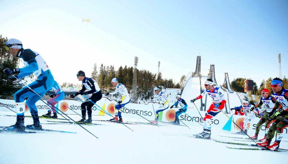 Fra 50-kilometeren i ski-VM i Lahti i 2017. Fra 50-kilometeren i ski-VM i Lahti i 2017. Foto: Lise Åserud / NTB.