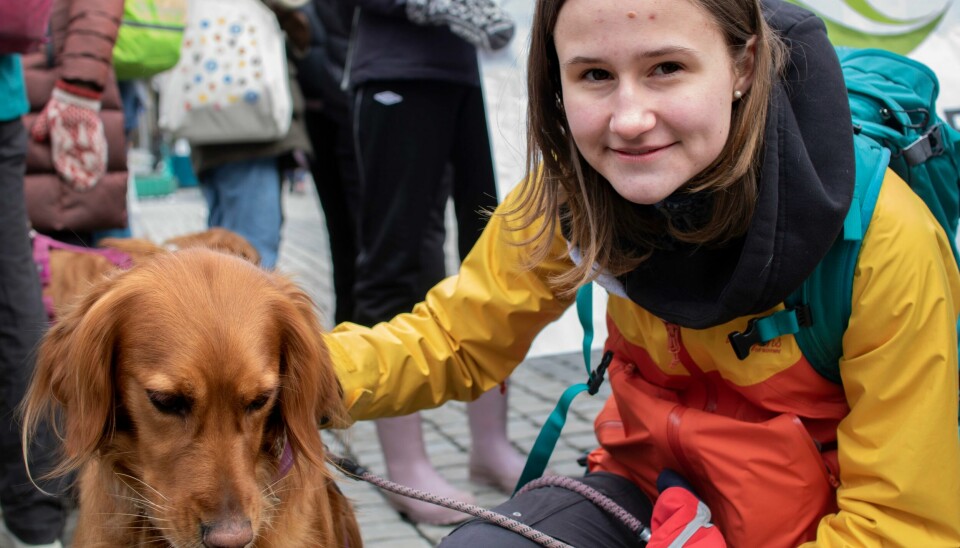 Emma Halsey er elev ved Natur VGS. Nå kan hun endelig juble etter at skolen ble reddet. Emma