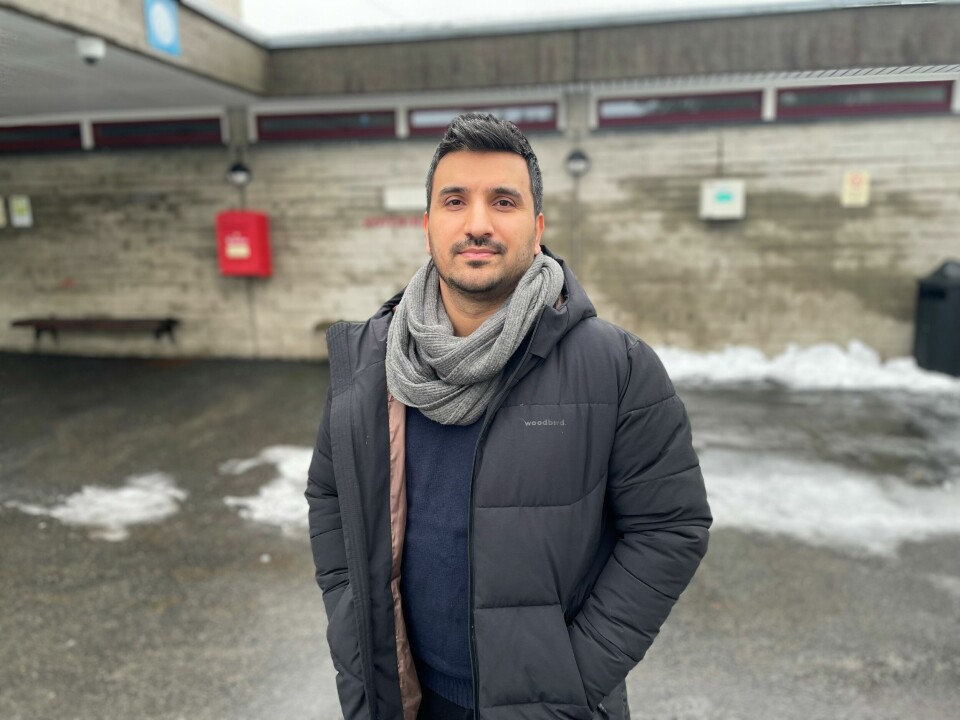 Rødts gruppeleder Siavash Mobasheri. Rødts gruppeleder Siavash Mobasheri.