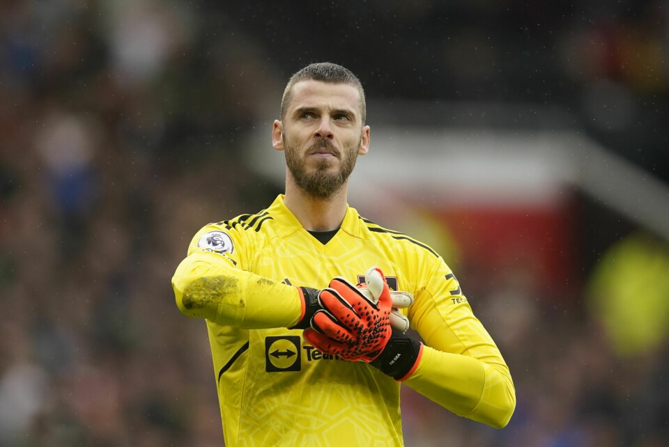 Manchester United-keeper David de Gea gjorde en stygg feil søndag. Manchester United-keeper David de Gea gjorde en stygg feil søndag. Foto: Dave Thompson / AP / NTB