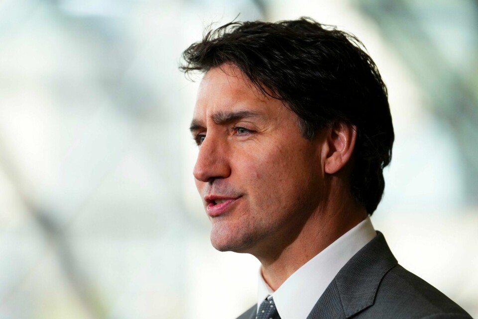 Canadas statsminister Justin Trudeau. Canadas utenriksministerJustin Trudeau. Foto: Sean Kilpatrick / The Canadian Press via AP / NTB