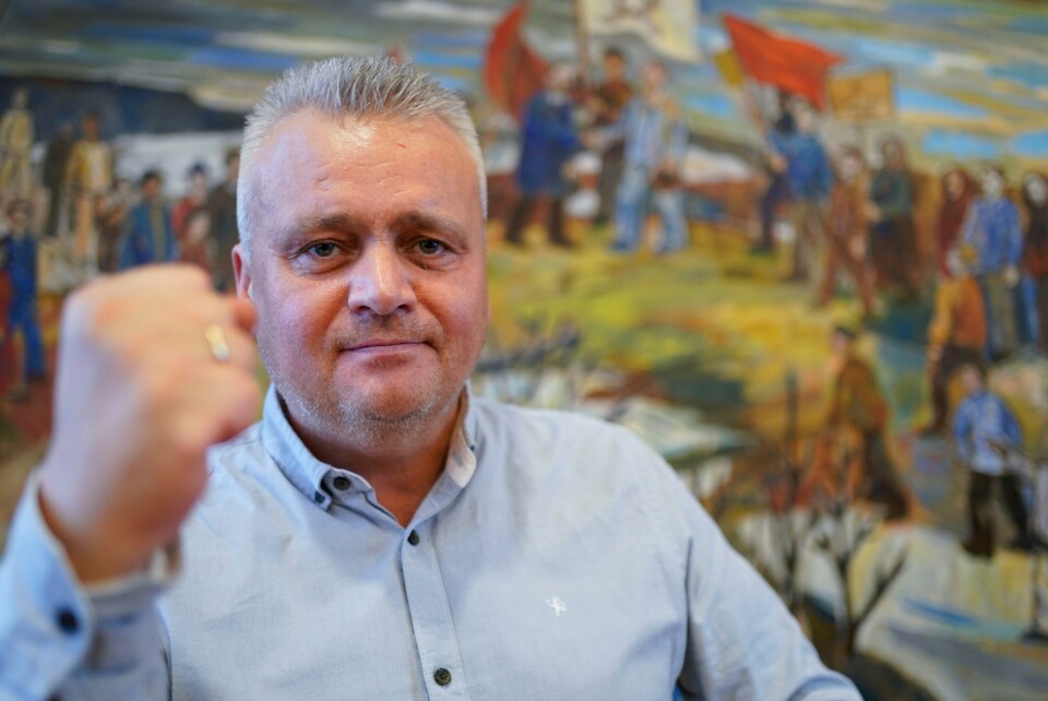 Leder i Fellesforbundet Jørn Eggum vil kjempe for reallønnsvekst i lønnsoppgjøret. Leder i Fellesforbundet Jørn Eggum har ikke hatt flere medlemmer i forbundet han leder på 20 år. Foto: Terje Pedersen / NTB