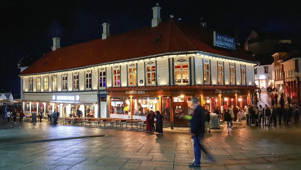 Stavanger sentrum - illustrasjonsfoto uteliv