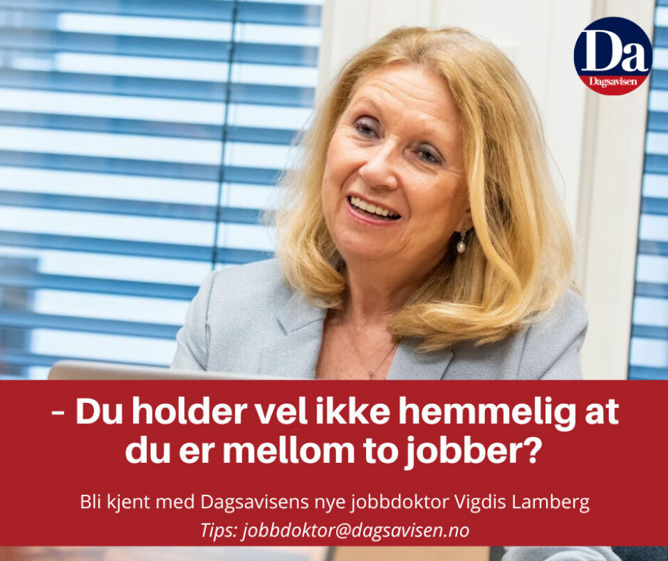 Spør jobbdoktor! Spør jobbdoktor!