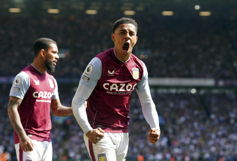 Jacob Ramsey scoret mot Tottenham lørdag. Jacob Ramsey scoret mot Tottenham lørdag. Foto: Jacob King / PA via AP / NTB