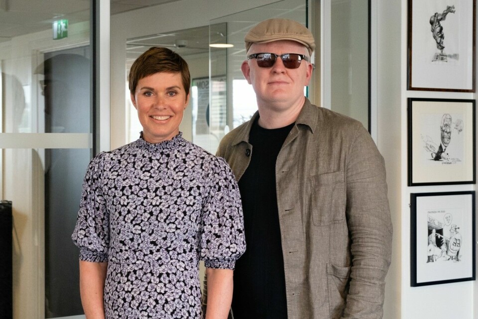 Ina Lindahl Nyrud, advokat og Dag Idar Tryggestad, leder i Norsk Journalistlag (NJ). Ina Lindahl Nyrud, advokat og Dag Idar Tryggestad, leder i Norsk Journalistlag (NJ).