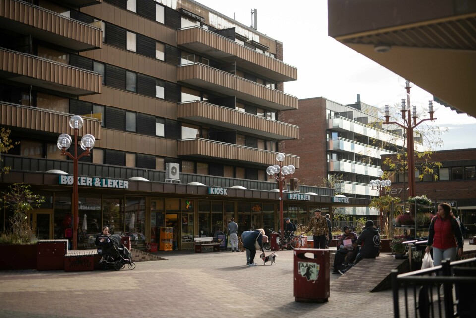 Hagegata 30 ved Tøyen Torg har snart stått tom i ni år. Hagegata 30 ved Tøyen Torg.