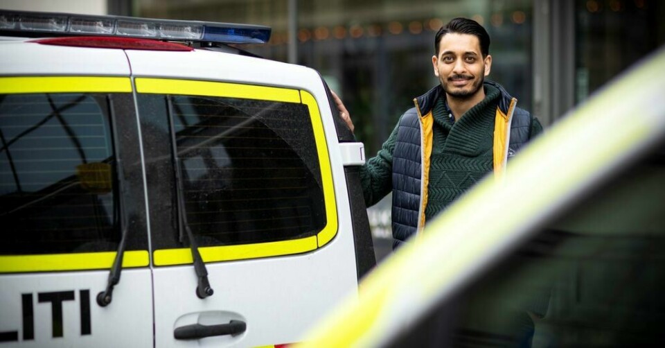 – Da jeg la det ut på Facebook, kom det for mange som et sjokk, forteller Farukh. – Da jeg la det ut på Facebook, kom det for mange som et sjokk, forteller Farukh.Foto: Ole Palmstrøm/FriFagbevegelse