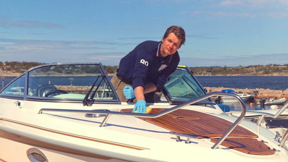 Hittil i år har det ikke vært noen tyverier fra Brattestø Marina, forteller eier Henrik Helgesen. Det er det flere grunner til. Hittil i år har det ikke vært noen tyverier fra Brattestø Marina, forteller eier Henrik Helgesen. Det er det flere grunner til.
