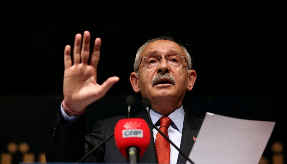 Opposisjonen i Tyrkias presidentkandidat Kemal Kılıçdaroğlu går et skjebnesvangert valg i møte søndag 28. mai. Opposisjonen i Tyrkias presidentkandidat Kemal Kılıçdaroğlu går et skjebnesvangert valg i møte søndag 28. mai.