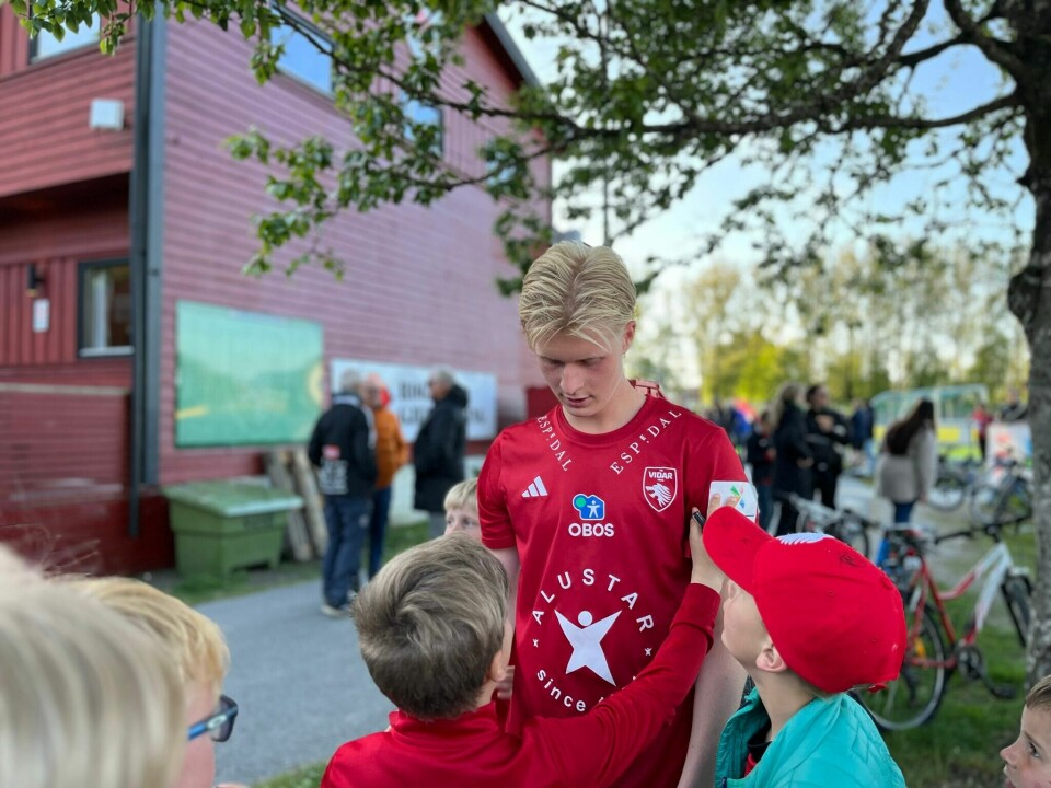 Vidar-talentet Jakob Segadal Hansen er fortsatt ønsket i Sandnes Ulf. Jakob Segadal Hansen