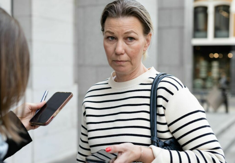 – Ikea opplever å ha et godt og profesjonelt forhold til våre tillitsvalgte, sier Stine Odland. Her på vei inn i Oslo tingrett. – Ikea opplever å ha et godt og profesjonelt forhold til våre tillitsvalgte, sier Stine Odland. Her på vei inn i Oslo tingrett.