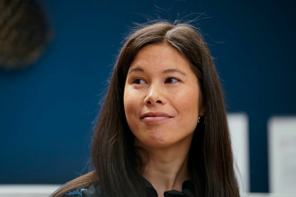 Lan Marie Berg mener Høyre må finansiere en ekstern gransking av Erna Solbergs habilitet. Nestleder Lan Marie Nguyen Berg fra Miljøpartiet De Grønne mener regjeringen ikke satser nok på klima i revidert nasjonalbudsjett.Foto: Terje Pedersen / NTB