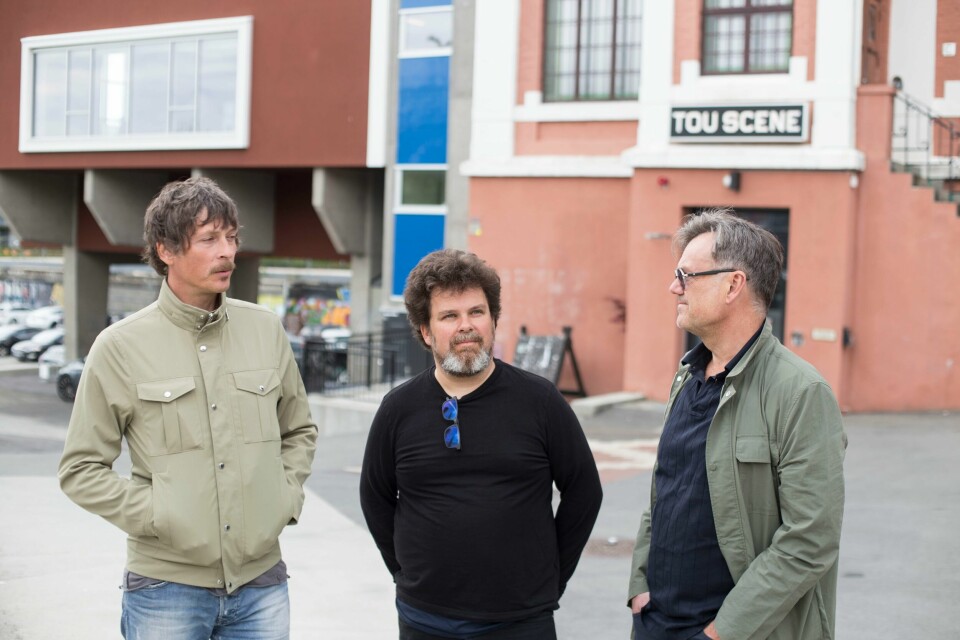 F.v.: Jørg Arne Jørgensen, redaktør i KÅKÅ, Torje Fanebust Ås, medieprodusent, og Jan Inge Reilstad, festivalsjef. F.v.: Jørg Arne Jørgensen, redaktør i KÅKÅ, Torje Fanebust Ås, medieprodusent, og Jan Inge Reilstad, festivalsjef.
