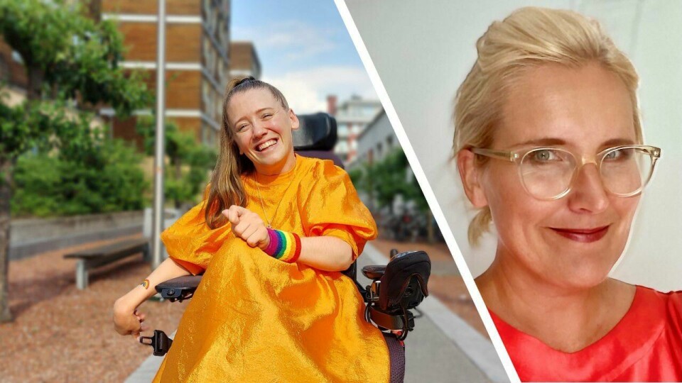 – Annonseringen om tom funksjonsassistansepott kom som et lyn fra klar himmel, skriver Ida Hauge Dignes (t.v.) og Kristin Walstad. Ida Hauge Dignes, spesialrådgiver i Medvind Assistanse (t.v.) og Kristin Walstad, bransjeleder for utdanning, arbeid og inkludering i Virke ideell og frivillighet.