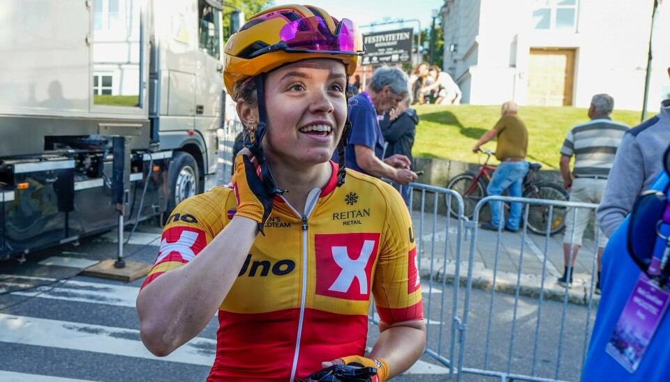 Susanne Andersen ble nummer åtte på den tredje Tour de France-etappen. Susanne Andersen har forlenget avtalen med Uno-X. Foto: Lise Åserud / NTB