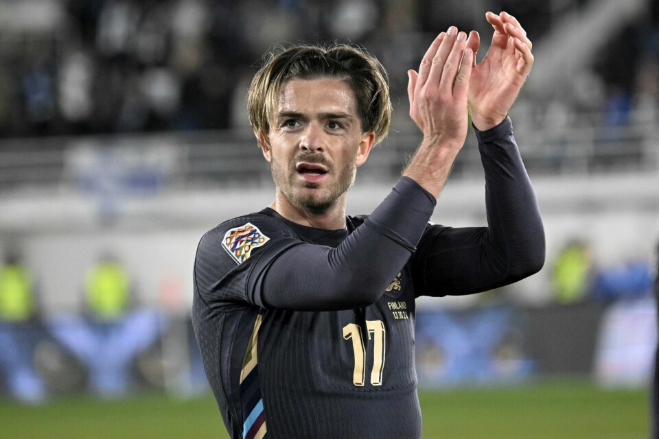 Jack Grealish bidro til England-seier over Finland i nasjonsligaen søndag. Jack Grealish bidro til England-seier over Finland i nasjonsligaen søndag. Foto: Markku Ulander / Lehtikuva via AP / NTB