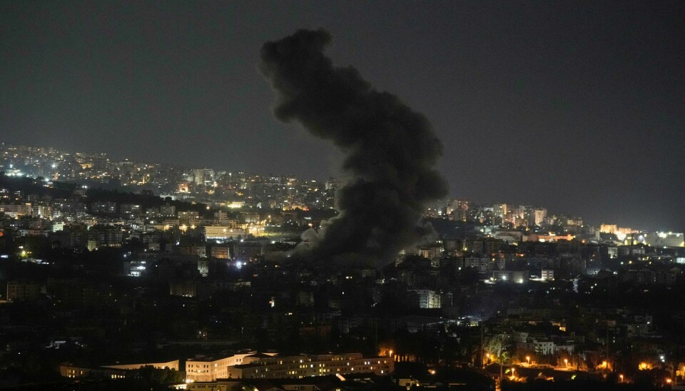 Røyk stiger til værs etter et israelsk luftangrep i Dahieh sør i Beirut. Røyk stiger til værs etter et israelsk luftangrep i Dahieh sør i Beirut. Foto: Bilal Hussein / AP / NTB