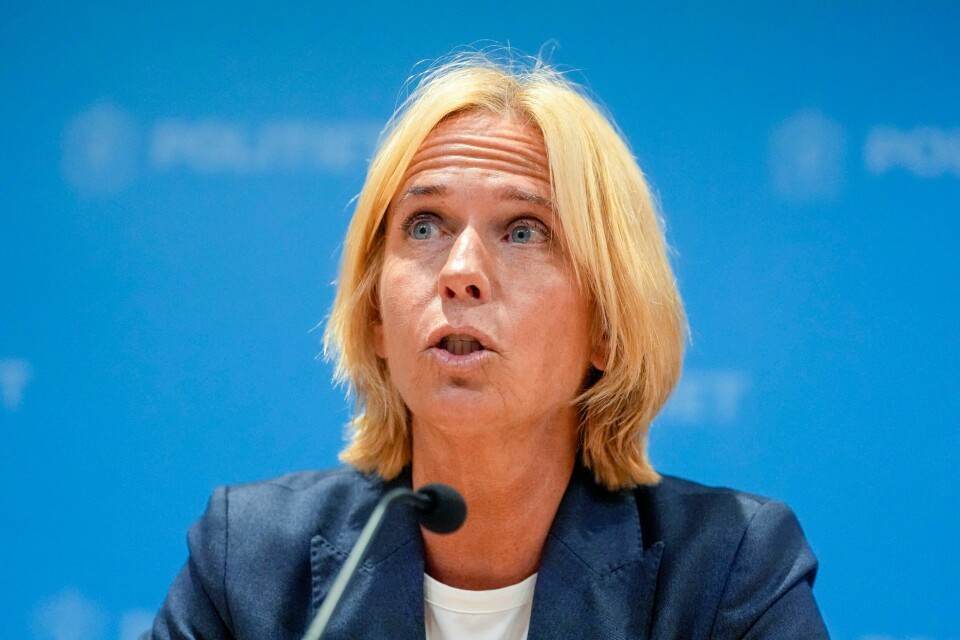 Assisterende sjef i PST Inga Bejer Engh møtte pressen i forbindelse med at PST hever terrortrusselnivået i Norge fra moderat til høyt. Assisterende sjef i PST Inga Bejer Engh møtte pressen i forbindelse med at PST hever terrortrusselnivået i Norge fra moderat til høyt. Foto: Terje Pedersen / NTB