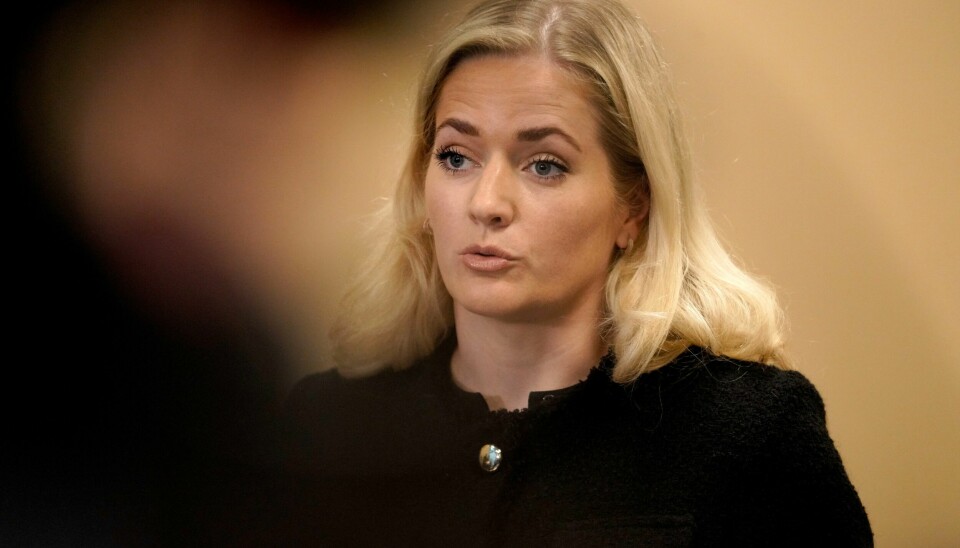 Justis- og beredskapsminister Emilie Enger Mehl (Sp) sier at UDs reiseråd ikke er «et signal til befolkningen i eget land om å unngå å oppholde seg der». Justis- og beredskapsminister Emilie Enger Mehl (Sp) tok i bruk den virkelig store slegga da hun skulle omtale en samarbeidspartner denne uka.
