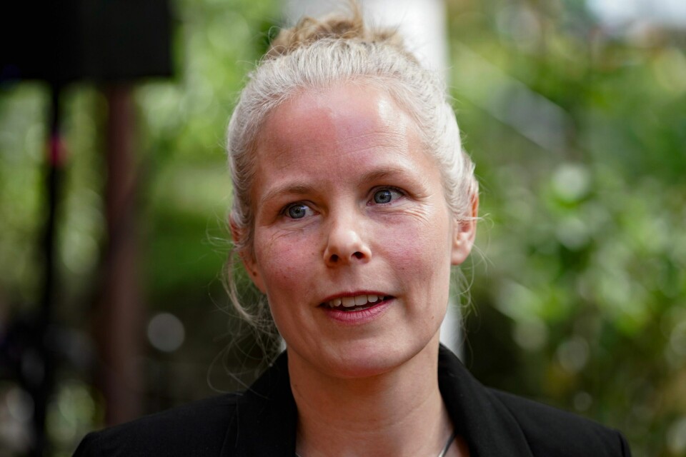 Partileder Kirsti Bergstø i SV avviser ikke at partiet kan komme tilbake til forhandlingsbordet i barnehageforhandlingene. Men da må regjeringspartiene komme opp med bedre løsninger, sier hun. Foto: Amanda Pedersen Giske / NTB