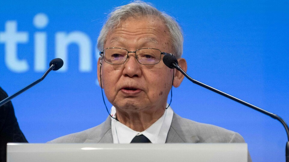 Suechi Kido, generalsekretær i Nihon Hidankyo, her fra 2022. Suechi Kido, generalsekretær i Nihon Hidankyo, her fra 2022.