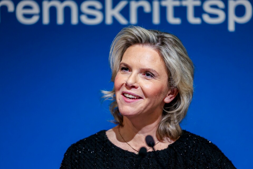 Partileder Sylvi Listhaug topper stortingsvalglisten til Møre og Romsdal Frp. Frps partileder Sylvi Listhaug kan konstatere at partiet er landets nest største parti på oktobermålingen for NRK og Aftenposten. Foto: Amanda Pedersen Giske / NTB