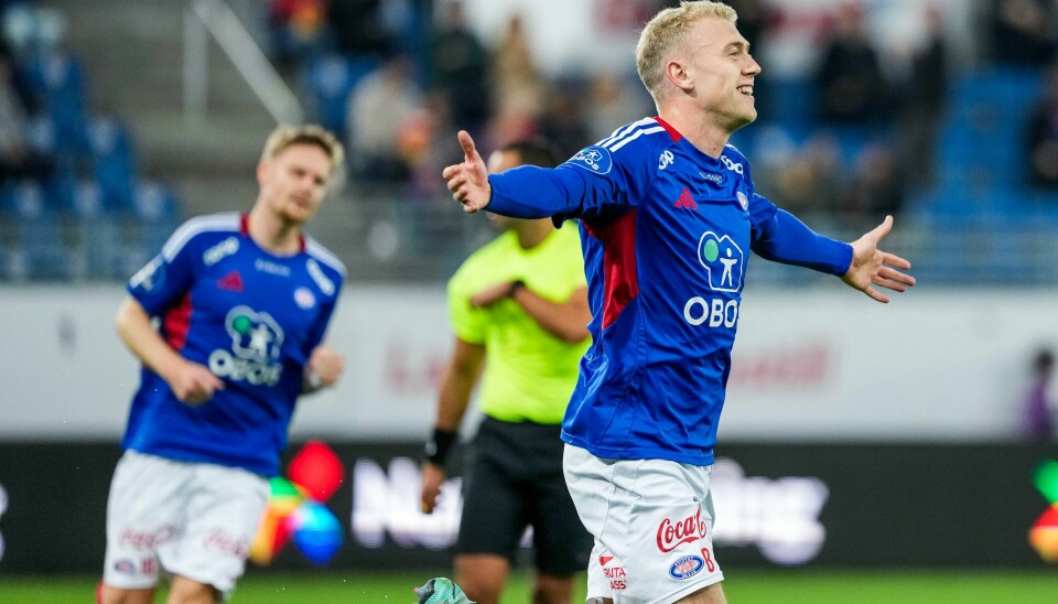 Vålerengas Henrik Bjørdal avgjorde kampen mot Stabæk. Her fra en tidligere kamp Henrik Bjørdal og Vålerenga tar imot Fredrikstad i kvartfinale i cupen..