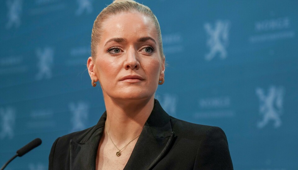 Justis- og beredskapsminister Emilie Enger Mehl (Sp) sier at Lørenskog-saken har vært en belastning for mange, og hun håper at saken en dag blir oppklart. Justis- og beredskapsminister Emilie Enger Mehl (Sp) forsikrer at norske myndigheter skal gjøre alt de kan for å trygge jødiske og israelske miljøer i Norge. Foto: Ole Berg-Rusten / NTB
