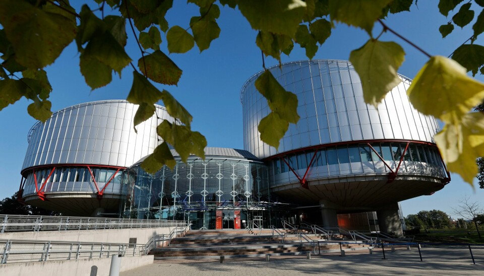 Den europeiske menneskerettsdomstolen i Strasbourg. Foto: Jean-François Badias / AP / NTB
