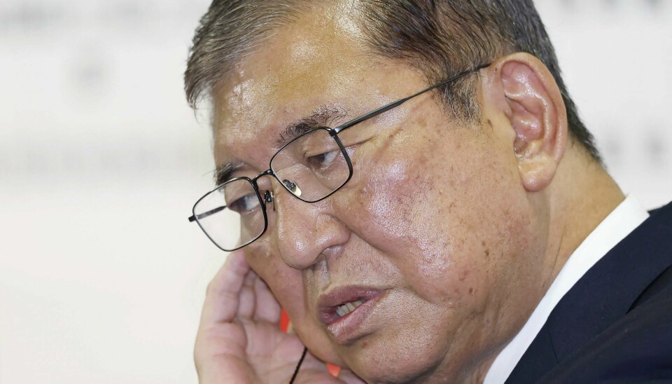 Statsminister Shigeru Ishiba utlyste nyvalg i håp om å styrke oppslutningen. Nå har han mistet flertallet. Statsminister Shigeru Ishiba utlyste nyvalg i håp om å styrke oppslutningen. Nå har han mistet flertallet. Foto: Kyodo News / AP / NTB